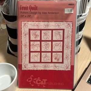 C & T Publishing  Vintage Alex Anderson quilt pattern uncut factory fold